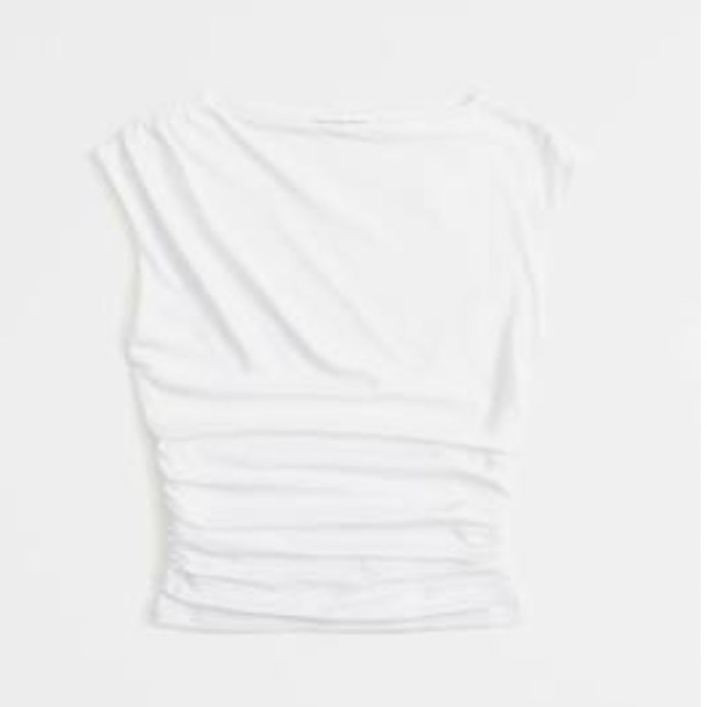 NEW WITH TAGS ABERCROMBIE DRAPED SLASH TOP